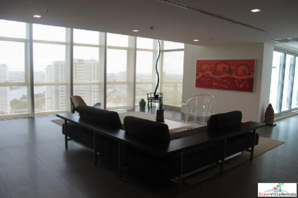 The River | Stunning Luxury Fully Furnished Duplex 358 sq.m on 40-41th floor Chao Phraya River-25