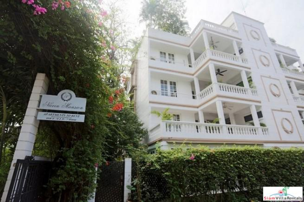 Navin Mansion | Boutique Apartment Block of only 8 Units in Tropical Grounds at Yan Nawa - Pets Allowed-1