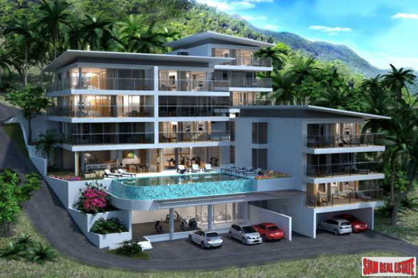New 2 Bedroom Apartment with Sea View Bang Po, Koh Samui - Last Unit Available!-4