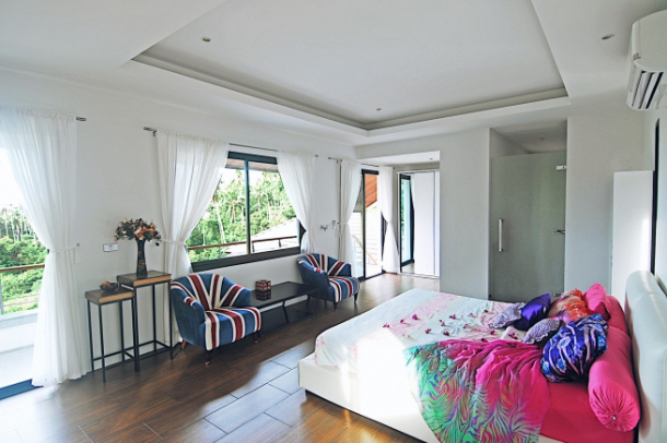 3 Bedroom Pool Villa with Sea View in Mae Nam, Koh Samui-17