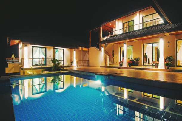 3 Bedroom Pool Villa with Sea View in Mae Nam, Koh Samui-2