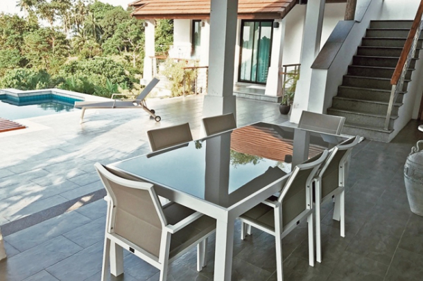 3 Bedroom Pool Villa with Sea View in Mae Nam, Koh Samui-8