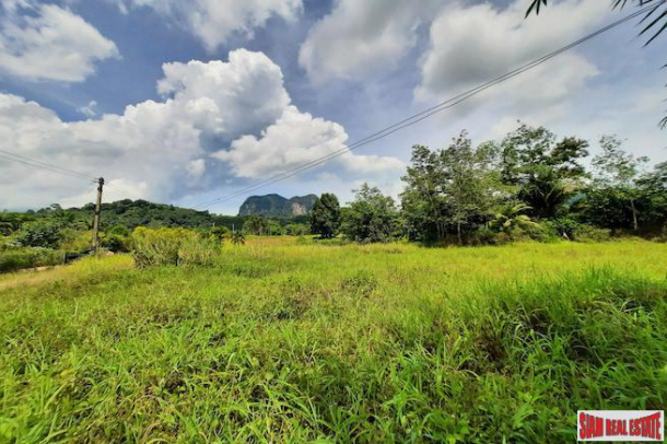 Over Four Rai of Flat Land and Beautiful Mountain Views for Sale in Khao Thong, Krabi-3