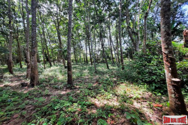 Over Two Rai of Krabi Land with House and Rubber Plantation and Great Sea Views of Thalen Bay for Sale-9
