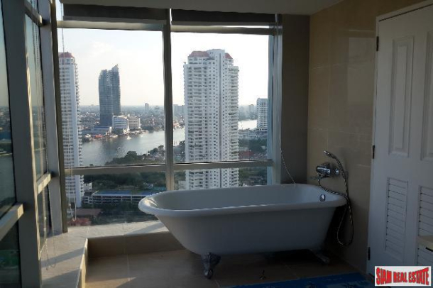 Baan Sathorn Chaophraya | Exceptional River Views from this 2 Bed Corner Unit on 26th Floor on the Chaophraya River-27