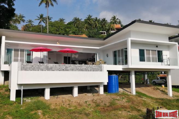 Four Bedroom Sea View Villa + Two Bedroom Guest House for Sale in the Hills of Nathon, Koh Samui-3