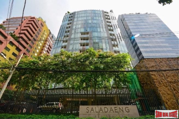 Saladaeng Residences | Spacious Luxury Two Bedroom Condo for Sale - Only a 10 Minute Walk to Lumphini Park-1
