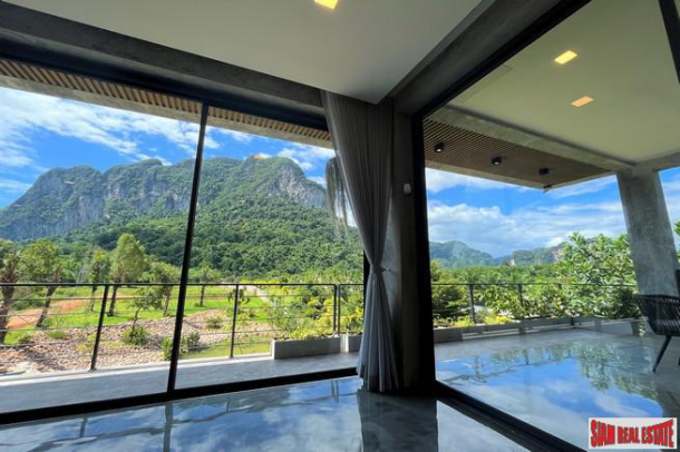 Three Bedroom Minimalistic Loft-style House with Pool and Fantastic Mountain Views for Sale in Khao Thong-26