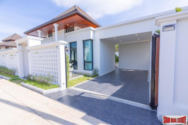 New 2-4 Bedroom Bali-style Pool Villas for Sale Near Big Buddha in Chalong-26
