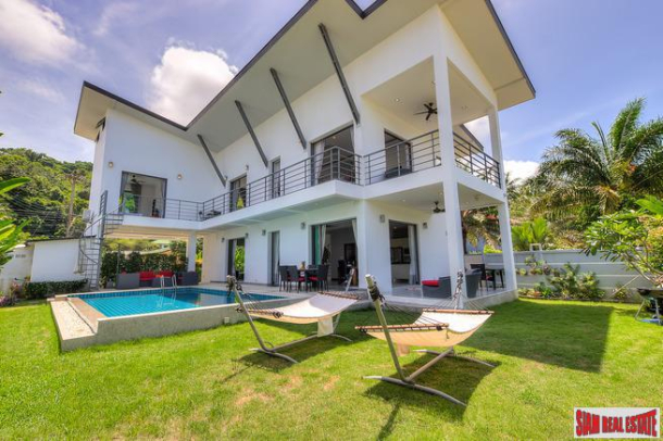 New Modern Four Bedroom Villa with Private Pool for Rent in Rawai - Small Pet Accepted-1