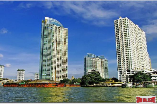 Watermark Chaophraya | 3 Bedroom River View Condo with Extensive Facilities and Shuttle Boat on 34th Floor of this Riverside Condo-1