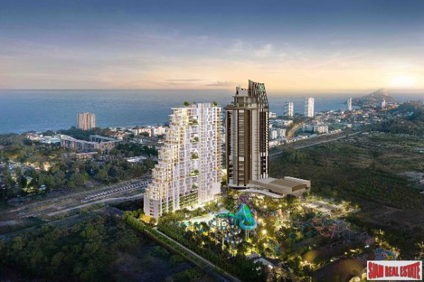 Luxury New High-Rise Sea View Resort Hotel Branded Condo by Top Developers with Amazing Facilities at Nong Kae, South Hua Hin - 3 Bed Plus Units-1