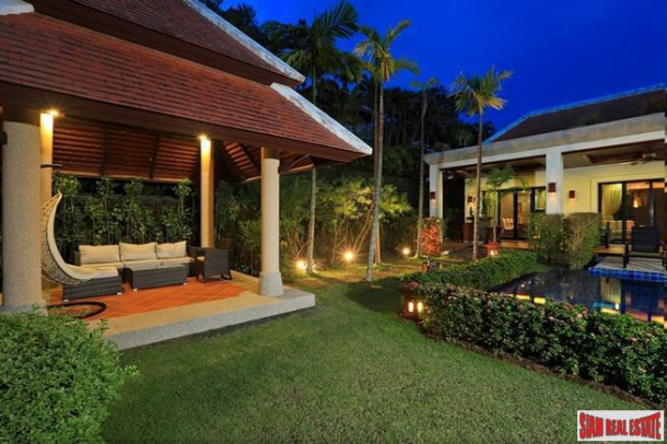 Baan Bua | Exquisite Four Bedroom Tropical Pool Villa in Secured Estate in Short Walk to Nai Harn beach-3