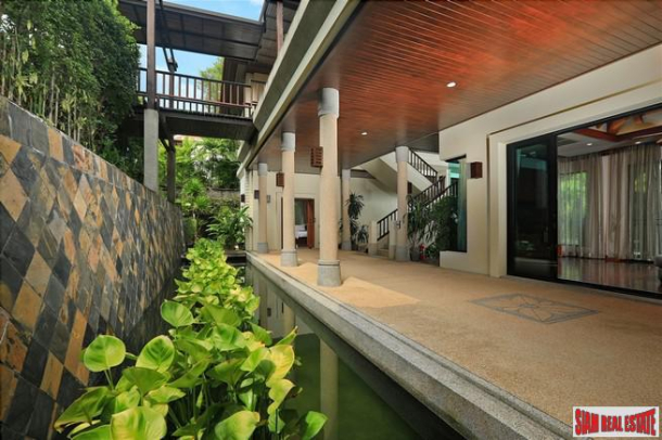 Baan Bua | Exquisite Four Bedroom Tropical Pool Villa in Secured Estate in Short Walk to Nai Harn beach-5